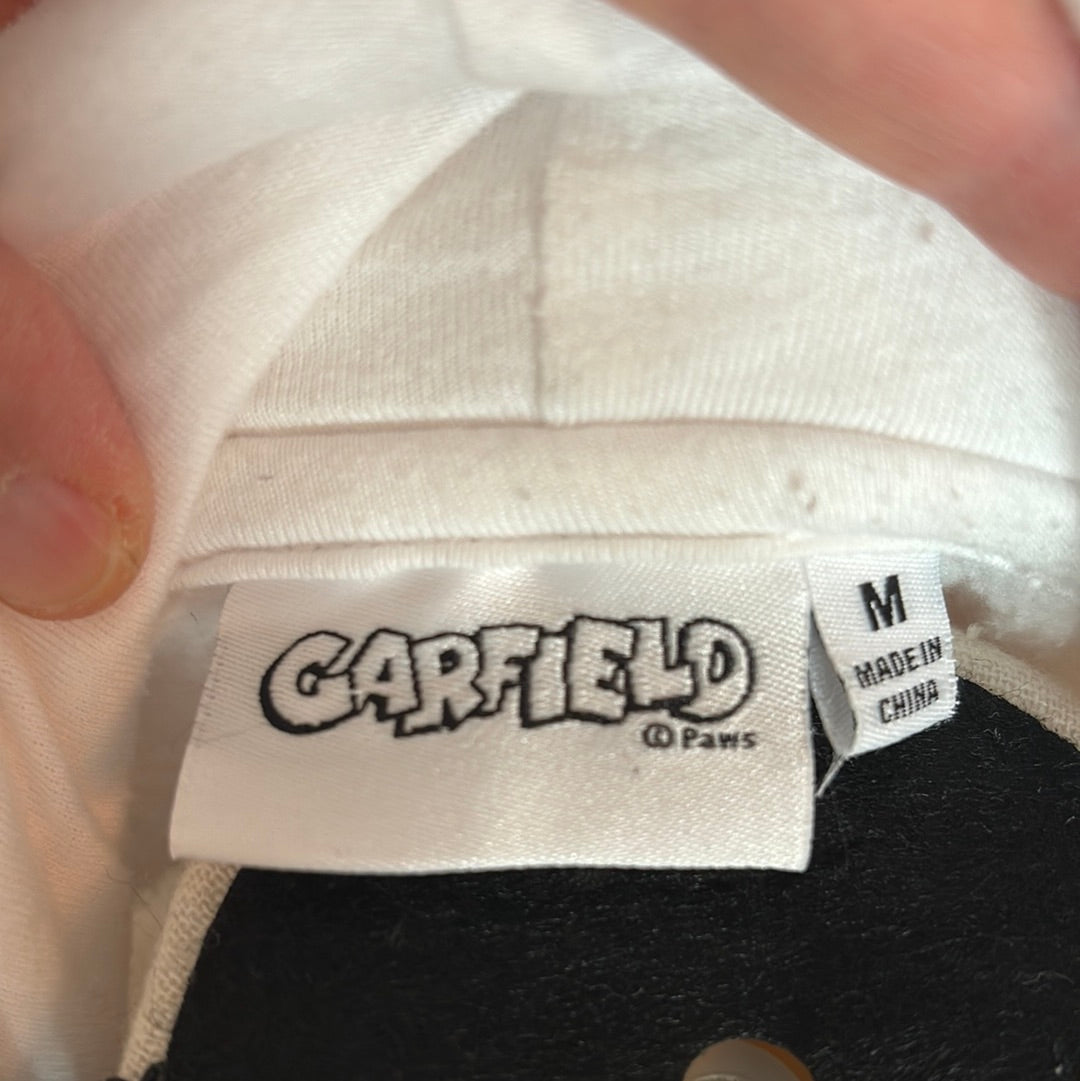 Garfield White Sweatshirt M