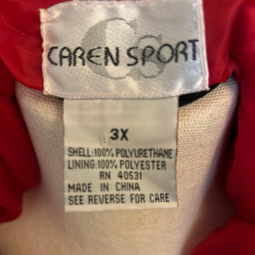 Red Ruched Jacket 3X