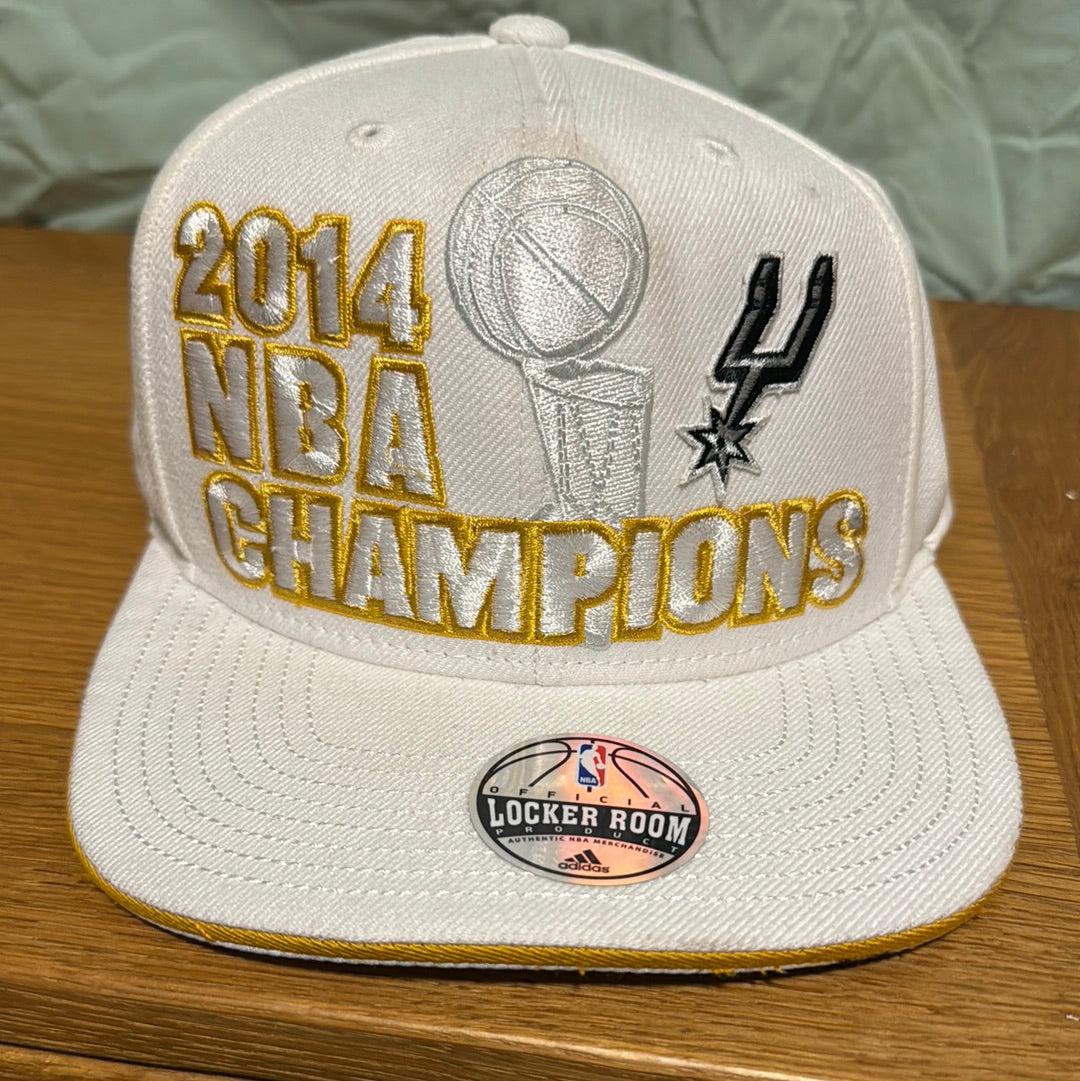 NBA San Antonio Spurs - 2014 NBA Champions Adidas Baseball Cap