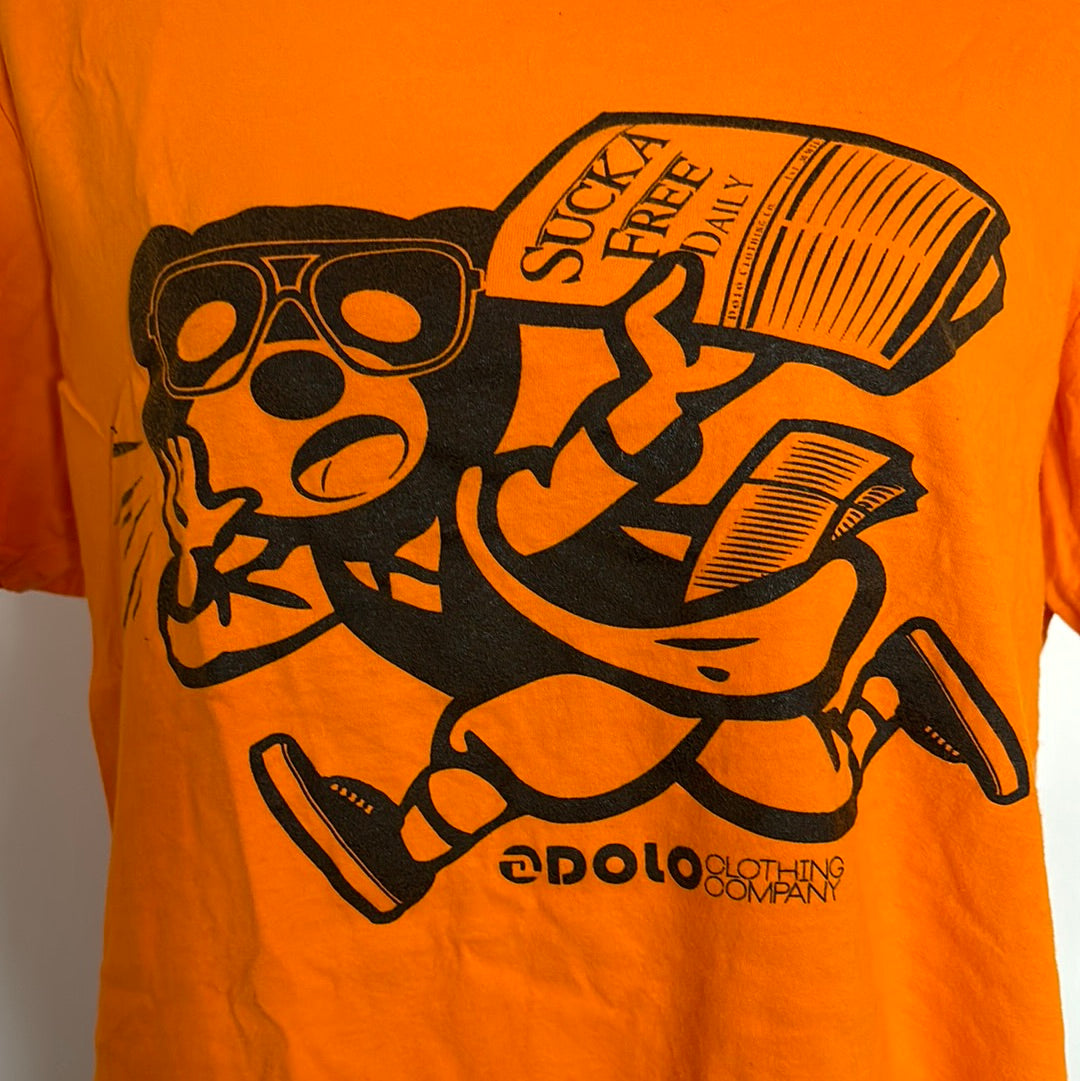 Orange Dolo Clothing Company T-Shirt L