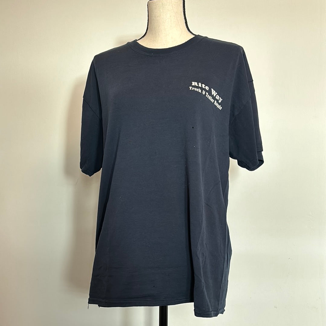 Rite Way Truck & Trailer Repair T-Shirt with Tag L