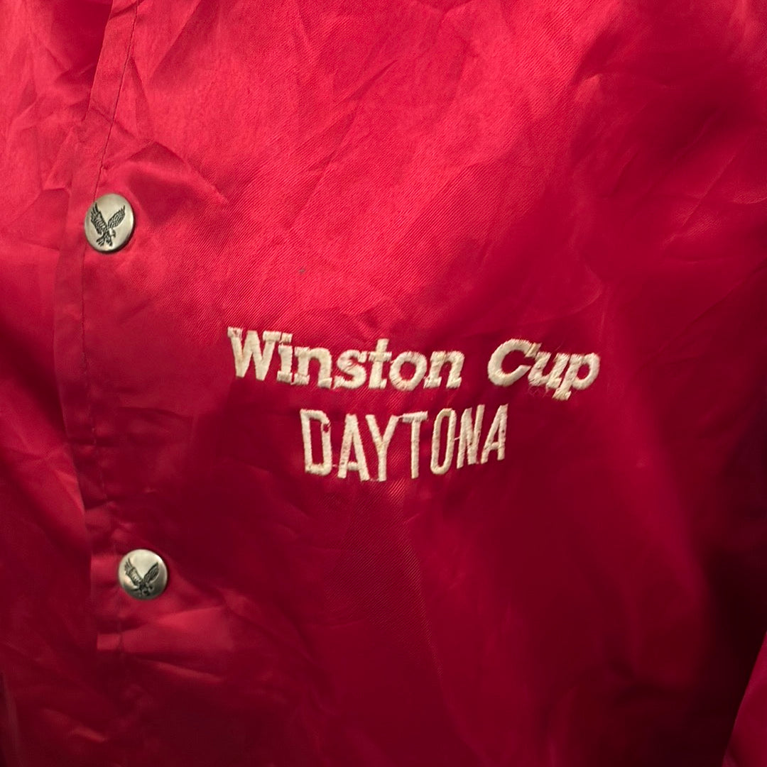 Winston Cup Daytona Lined Satin Jacket L