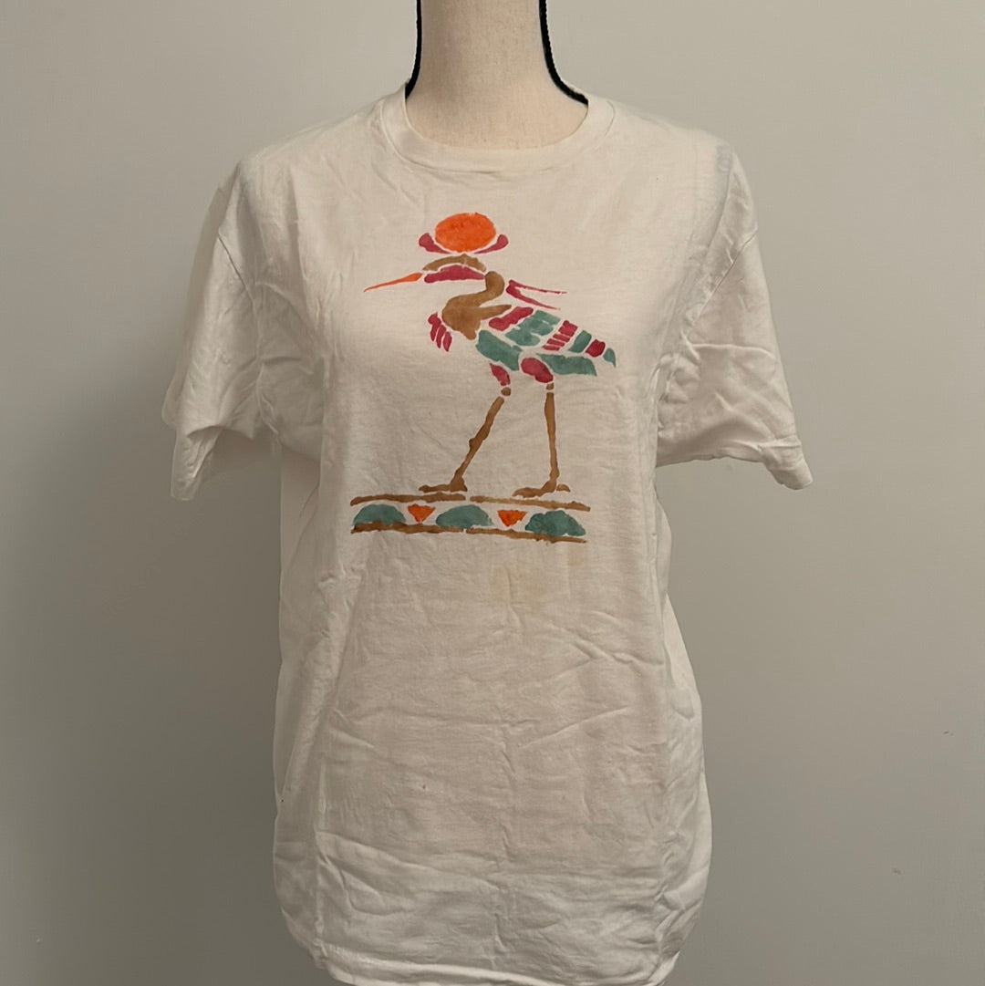 Single Stitch Southwestern “Flamingo” T-shirt XL