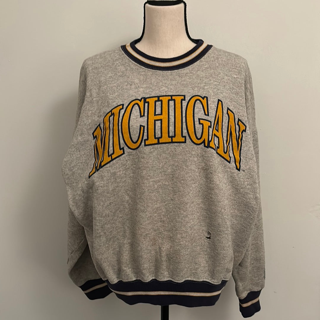 Vintage University of Michigan Sweatshirt L