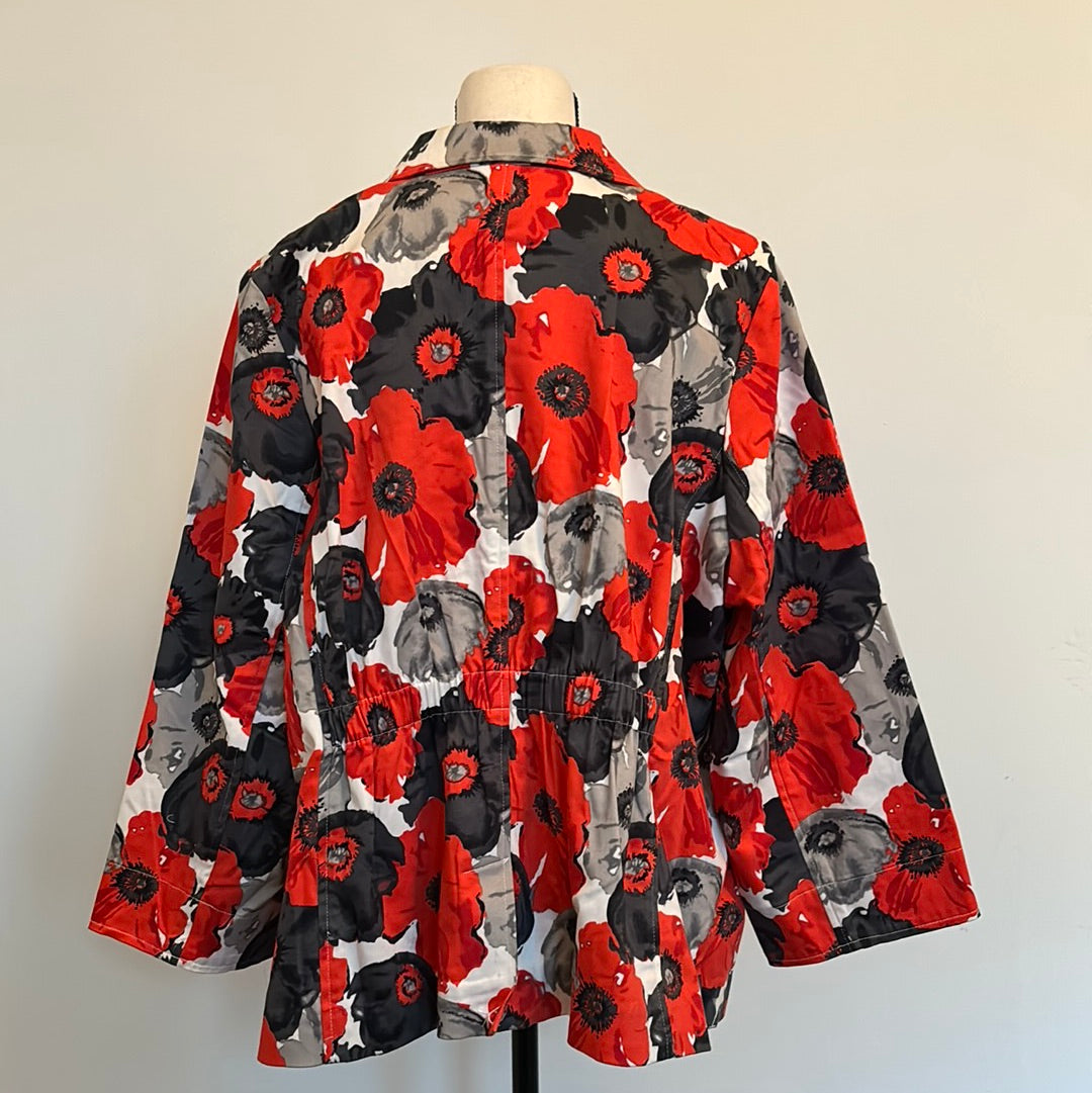 Joan Rivers Ladies Poppy Jacket 22W