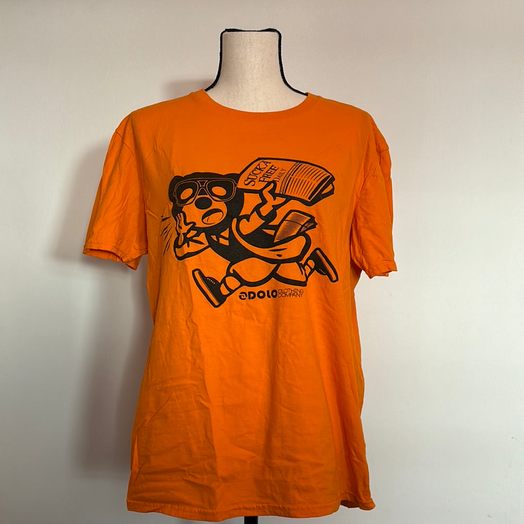 Orange Dolo Clothing Company T-Shirt L