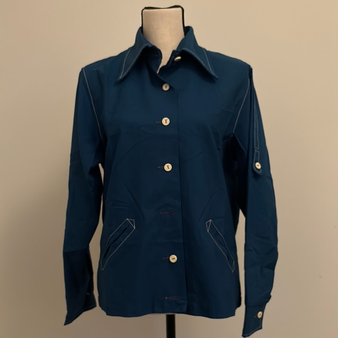 Koret of California Blue Jacket/Shirt