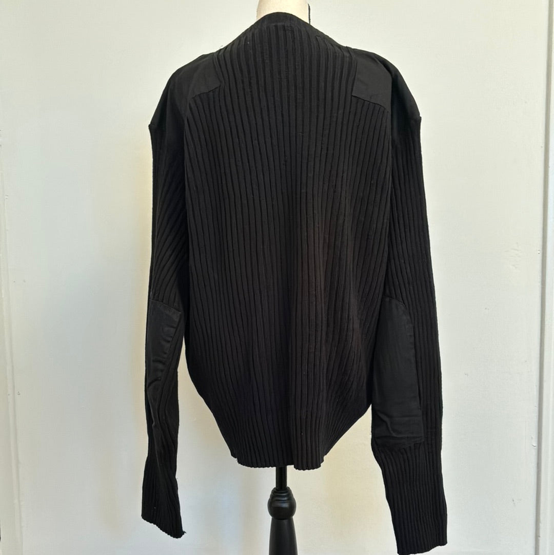 Men’s Commando by Jack Young Black Wool Sweater 4XL