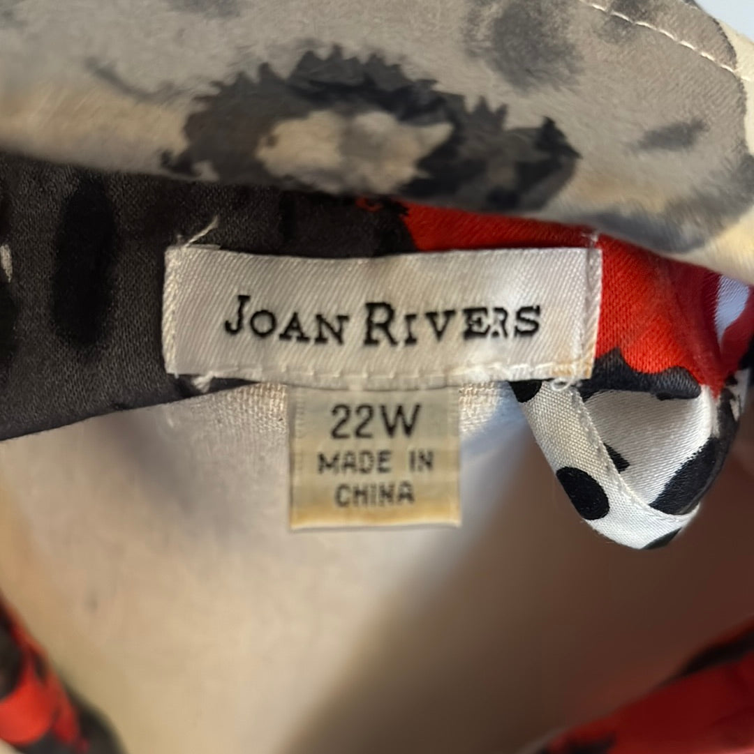 Joan Rivers Ladies Poppy Jacket 22W