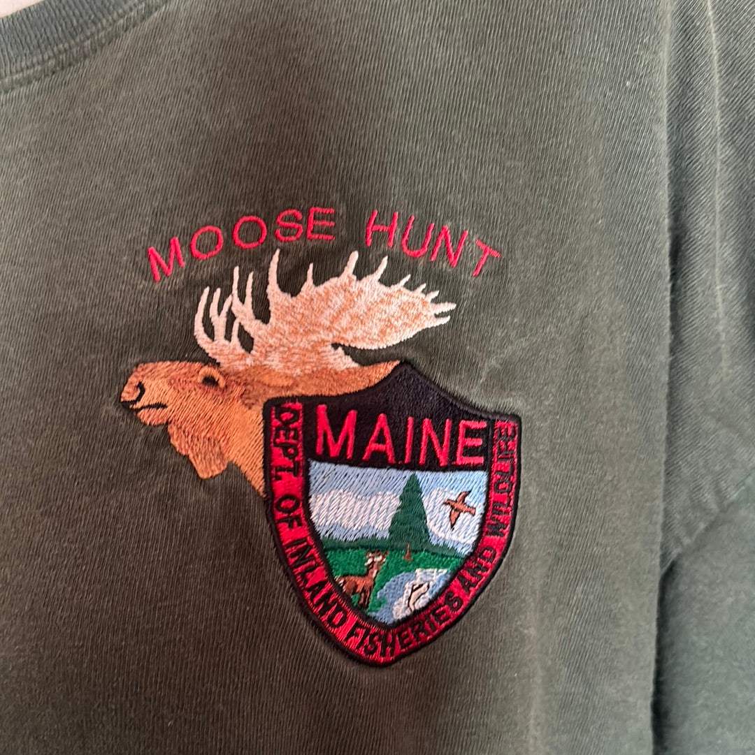 Maine Dept of Inland Fisheries and Wildlife - Moose Hunt T-Shirt XL
