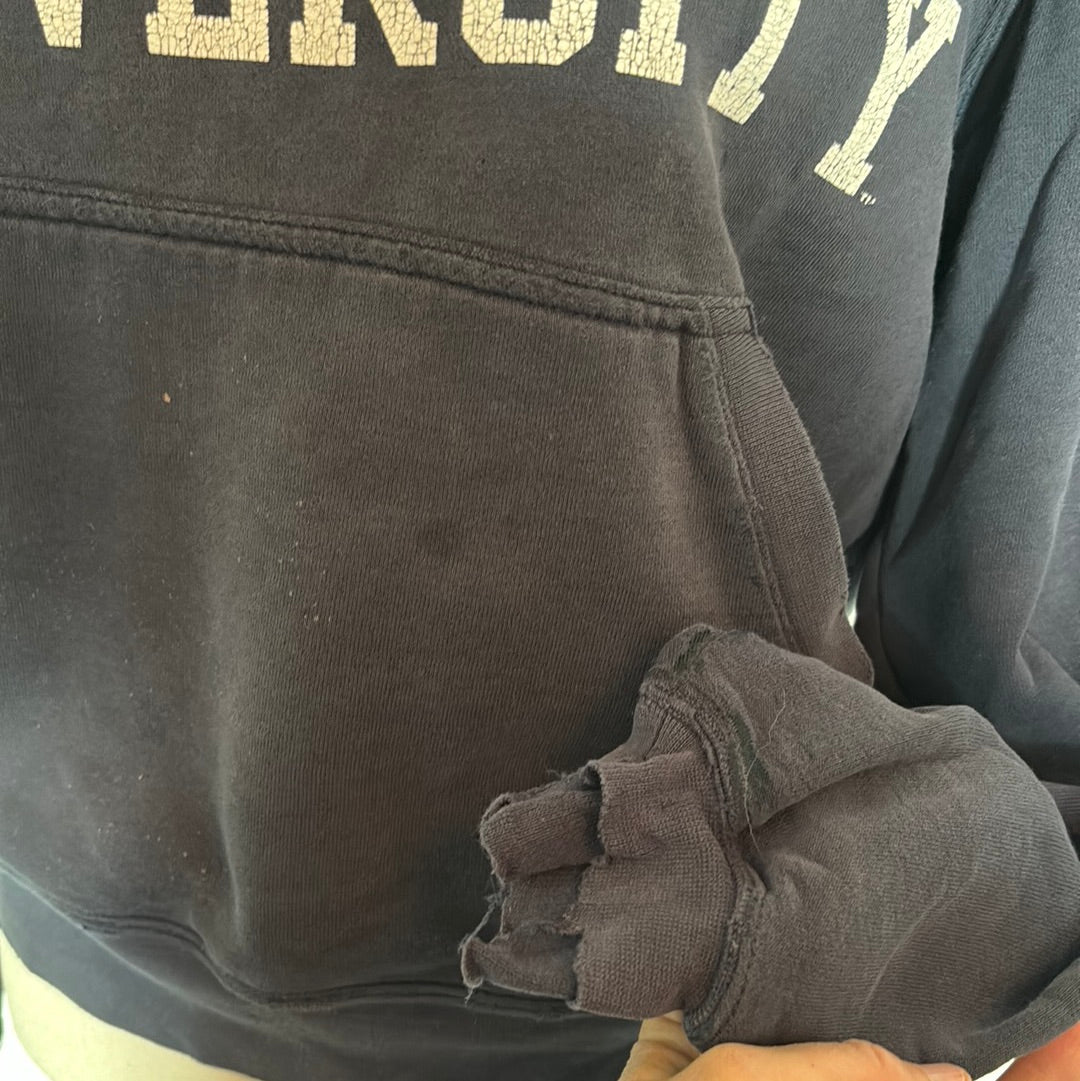 New York University Pullover Hoodie S