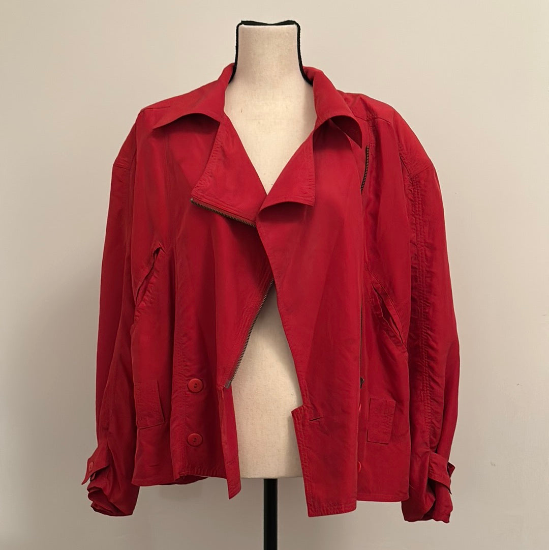 Ladies Red Sundial Jacket