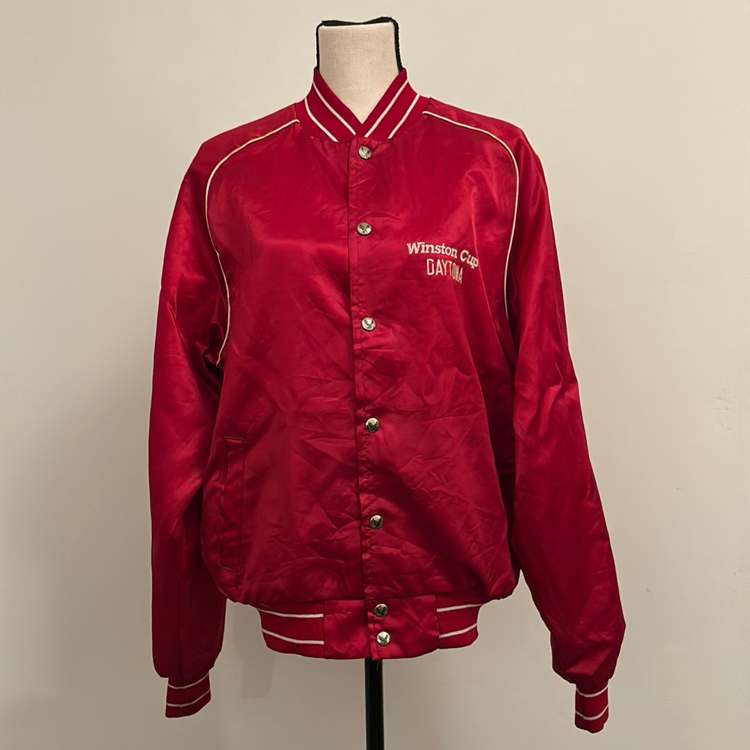 Winston Cup Daytona Lined Satin Jacket L