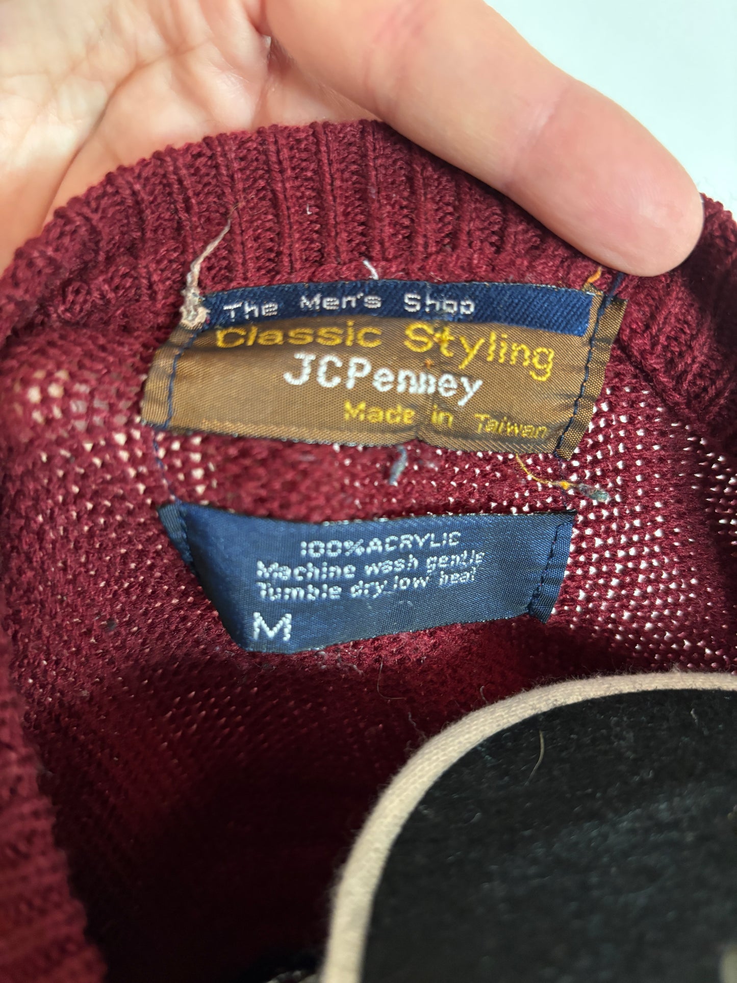 Vintage JC Penney Men’s Sweater M