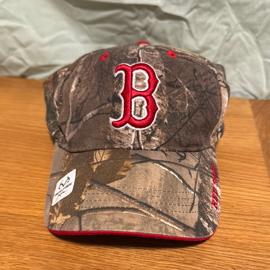 Boston Red Sox Camo Baseball Cap
