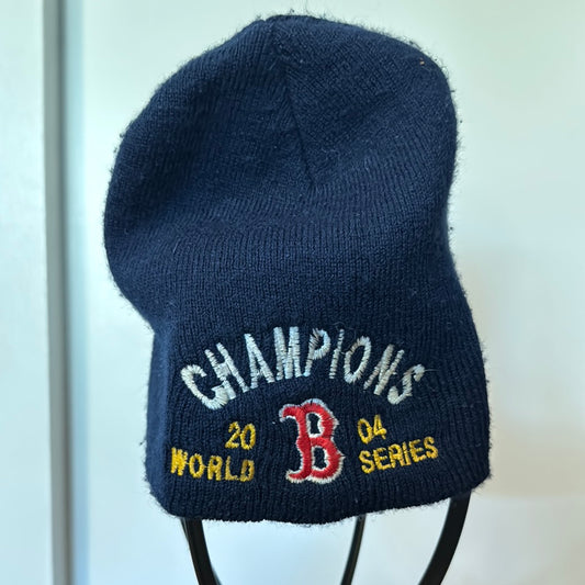 Boston Red Sox 2004 World Series Champions woolly hat