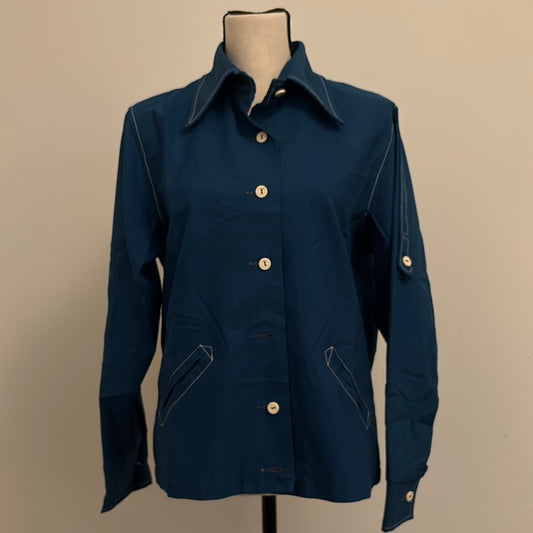 Koret of California Blue Jacket/Shirt